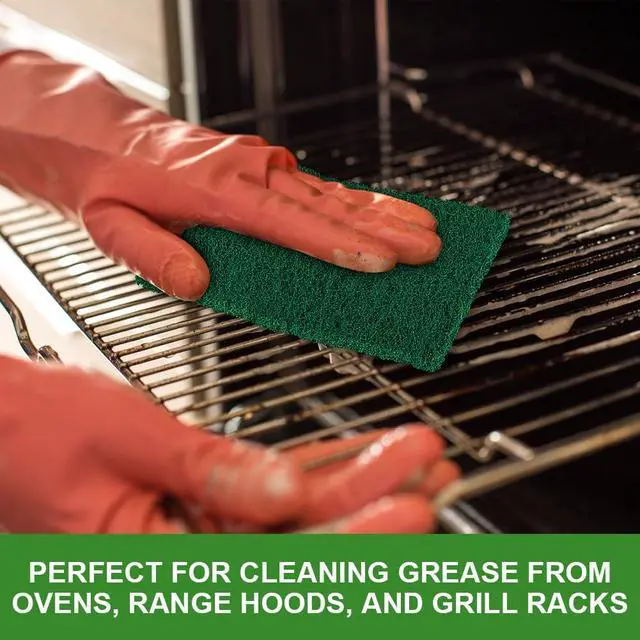 Alt view image 3 of 7 - Heavy Duty Scouring Pads, Dish Scrubber Pads for Household and Kitchen, Multipurpose Scour Pads for Cleaning, 24 Pack, 5.5in*3.5in