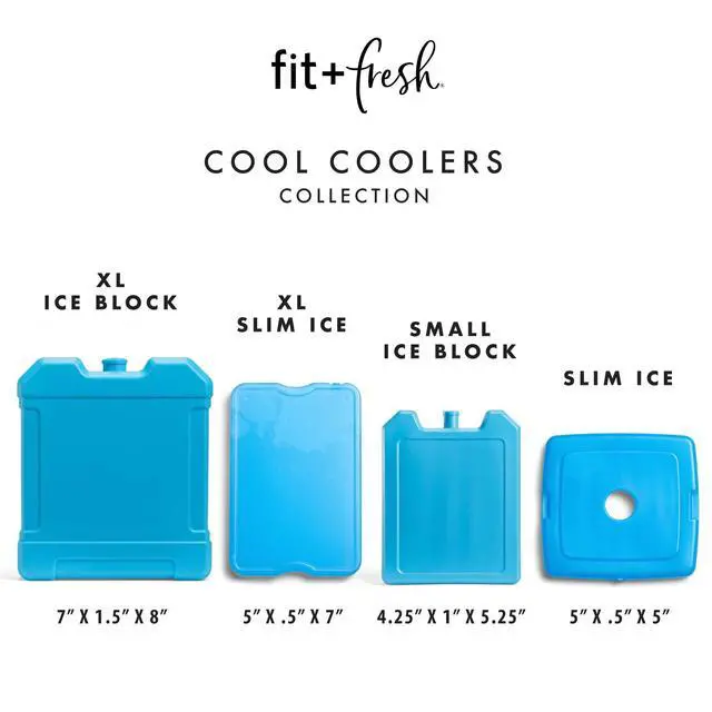 Alt view image 4 of 7 - Cool Coolers , XL Cooler Ice Block, Large and Powerful Ice Pack, Perfect for Insulated Cooler, Beach Bag, Backpack Cooler & Travel, 1PK, Blue