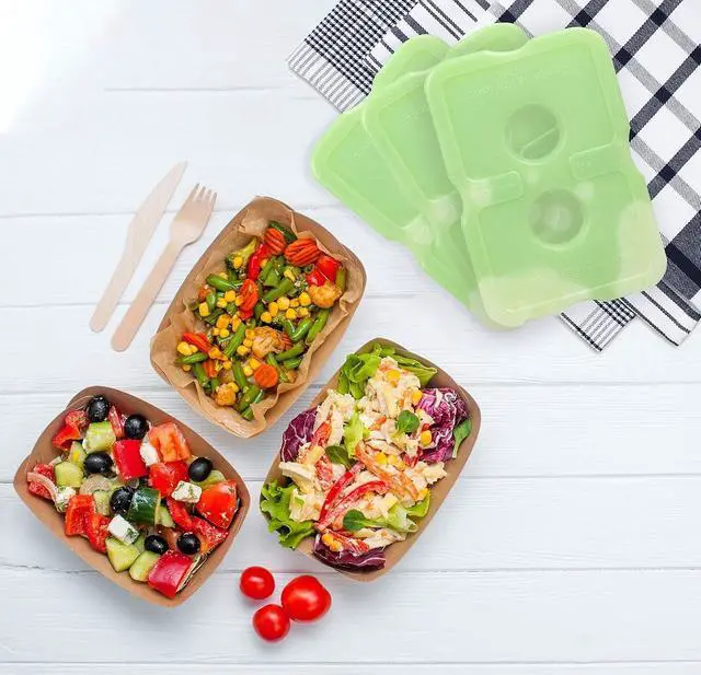 Alt view image 5 of 6 - Ice Pack - Freezer Packs - Original Cool Pack | Slim & Long-Lasting Ice Packs for Your Cooler Bag (4)