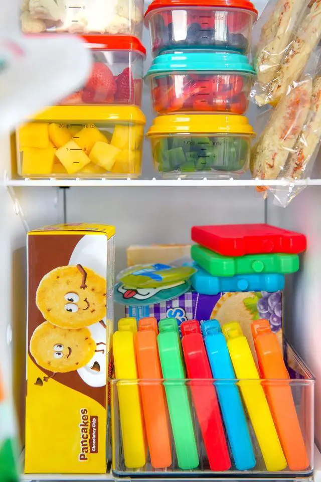 Alt view image 5 of 7 - Cool Coolers , 5 Pack Days of the Week Ice Blocks, Compact & Reusable Ice Packs for Lunch Boxes & Coolers, Multi Colored