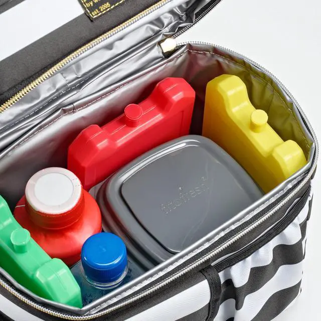 Alt view image 6 of 7 - Cool Coolers , 5 Pack Days of the Week Ice Blocks, Compact & Reusable Ice Packs for Lunch Boxes & Coolers, Multi Colored