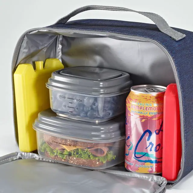 Alt view image 7 of 7 - Cool Coolers , 5 Pack Days of the Week Ice Blocks, Compact & Reusable Ice Packs for Lunch Boxes & Coolers, Multi Colored