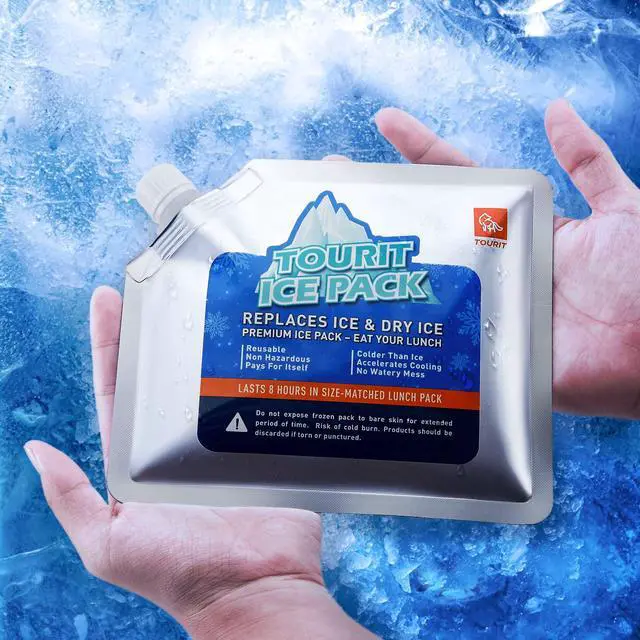 Alt view image 4 of 6 - Reusable Ice Packs for Lunch Boxes/Bags, 5 Pack Long Lasting Freezer Packs for Coolers & Backpacks