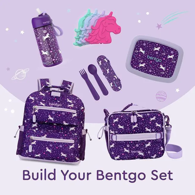 Alt view image 6 of 7 - Buddies Reusable Ice Packs: Slim Design for Lunch Boxes, Lunch Bags, and Coolers, Quick Freeze, PFAS- and BPA-Free, Multicolored 4-Pack (Unicorn)