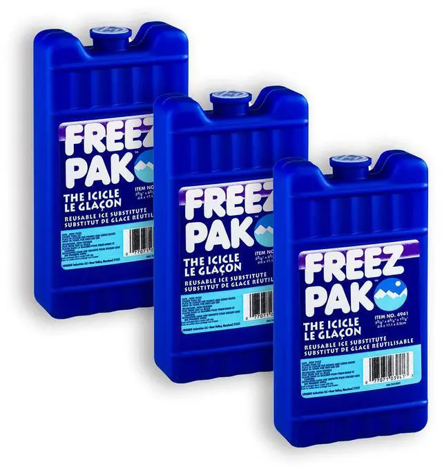 Main image of Freez Pak (3 Pack) Reusable Ice Packs, Small