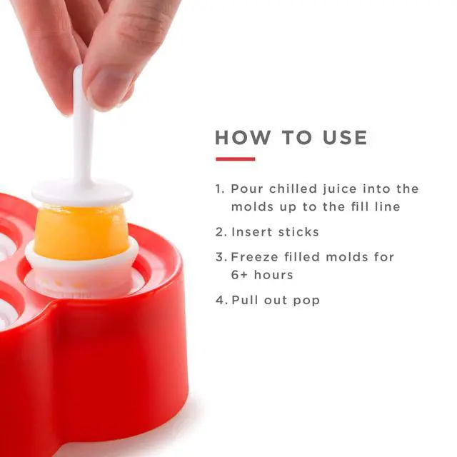 Alt view image 2 of 7 - Mini Pop Molds, 9 Miniature Popsicle Molds With Sticks and Drip Guards, Easy-Release BPA-free Silicone