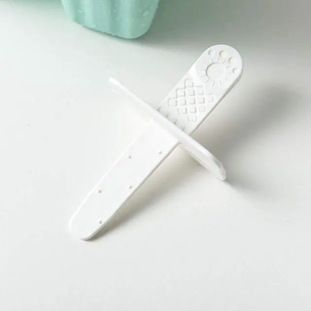 Alt view image 6 of 6 - Popsicle Molds 6 Pieces Silicone Ice Pop Models Popsicle Models Reusable Easy Release Ice Pop Maker (Red)