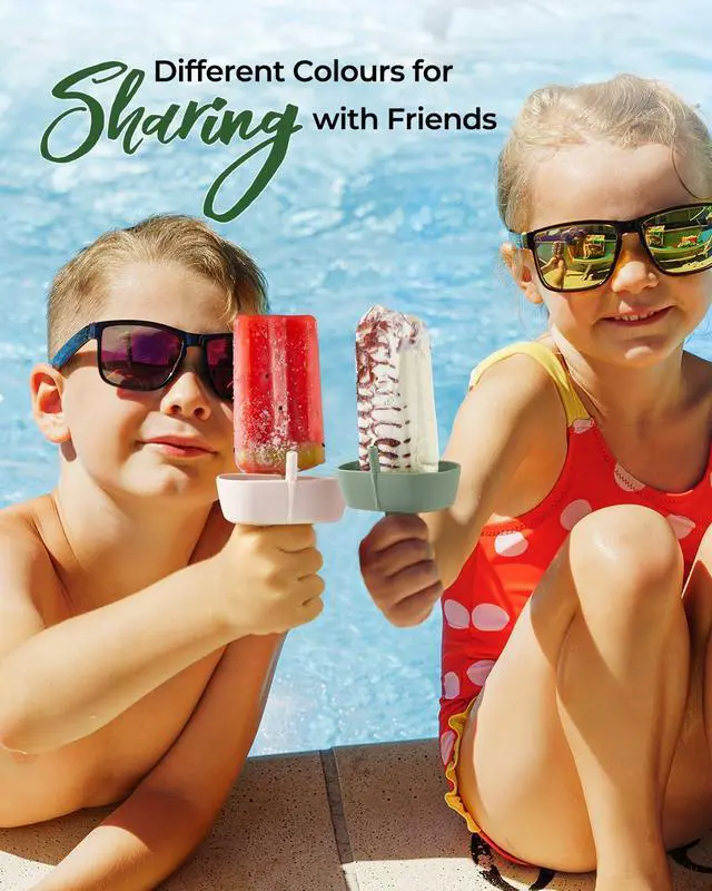 Alt view image 7 of 7 - 4Pack Drip-Free Silicone Popsicle Holders, Popsicle Holder with Straw | with 2 Slots Fit Standard & Wide sized sticks Drip Free Popsicle Stick Holder Popsicle Drip Catcher