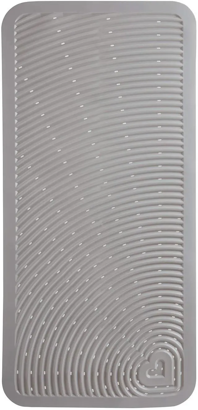 Main image of Soft Spot Baby Bath Mat for Tub, Cushioned Bathtub Mat for Toddlers and Kids, 36"x17", Grey