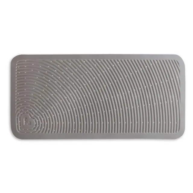 Alt view image 6 of 7 - Soft Spot Baby Bath Mat for Tub, Cushioned Bathtub Mat for Toddlers and Kids, 36"x17", Grey