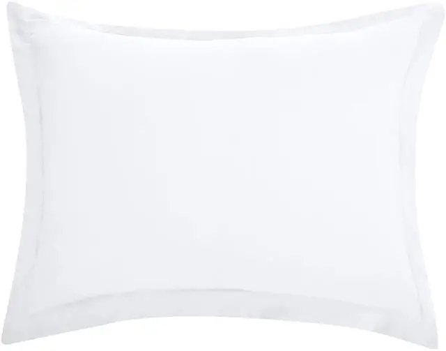Alt view image 3 of 6 - Lightweight Wrinkle-Resistant Microfiber 3 Piece Duvet Cover Set with Zipper Closure, Full/Queen, Bright White
