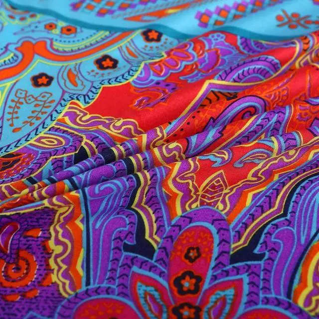 Alt view image 7 of 7 - Boho Queen Duvet Cover, 100% Microfiber Ethnic Bohemian Colorful Bedding Set for Men Women, Yellow Orange Modern Geo Bohemian Print Duvet Cover, with Zipper Closure Luxury Soft Durable (Queen, 3pcs)