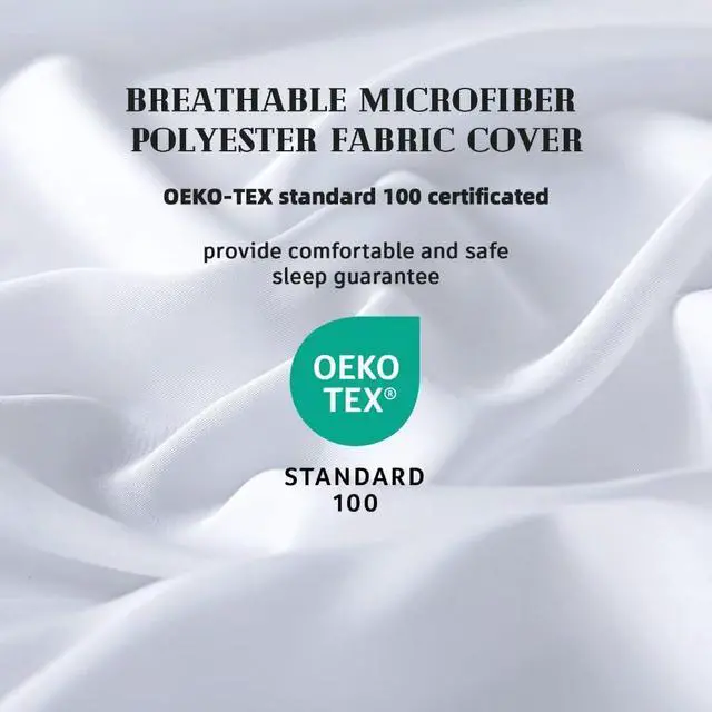 Alt view image 2 of 7 - Comforters Queen Size, White Duvet Insert, Lightweight Quilt