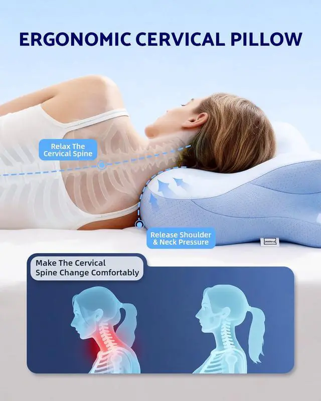 Alt view image 5 of 7 - Cervical Neck Pillow