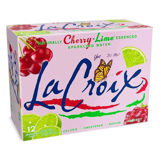 Main image of Water Sparkling Cherry Lime, 12 Fl Oz, 12 Pack