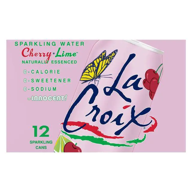 Alt view image 4 of 6 - Water Sparkling Cherry Lime, 12 Fl Oz, 12 Pack