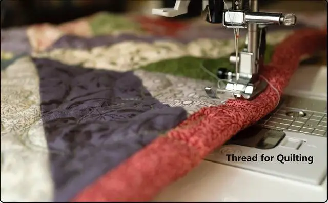 Alt view image 3 of 6 - All Purpose Thread Polyester 400 Yards Each (1 White 1 Black)