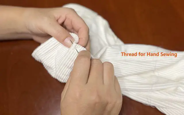 Alt view image 6 of 6 - All Purpose Thread Polyester 400 Yards Each (1 White 1 Black)