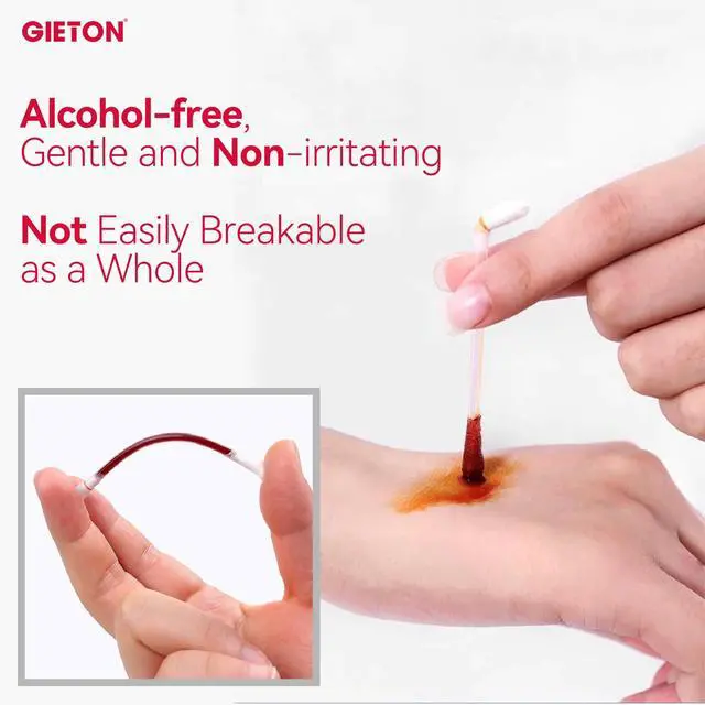 Alt view image 4 of 5 - FSA | HSA Eligible 125-Count Povidone Iodine Swabs, Iodine Swabsticks, Iodine Cotton swabs, Wound Care, First Aid Kits, Nasal & Ear Gentle Care and Emergency Care for The Whole Family.