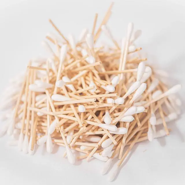 Alt view image 5 of 7 - Medical Cotton Swabs, Cotton Swabs with Wooden Sticks, 1000 Count