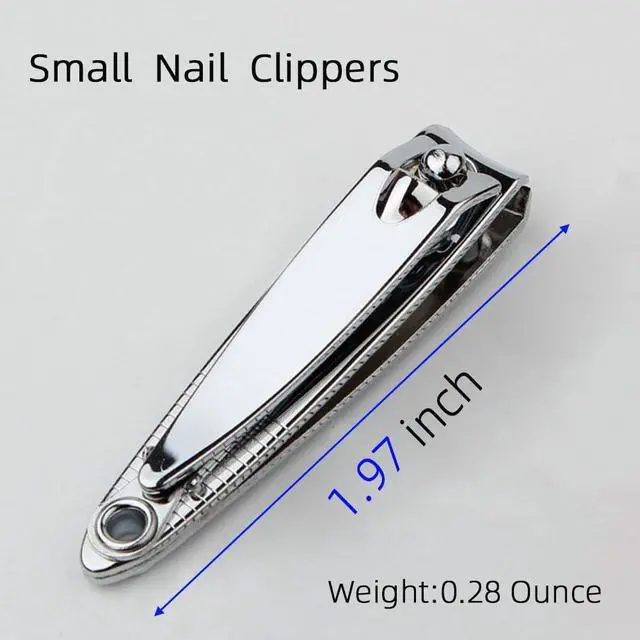 Alt view image 4 of 6 - Nail Clippers Set, Ultra Sharp Stainless Steel Fingernail and Toenail Clipper Cutters,Travel Nail Kit for Men Women