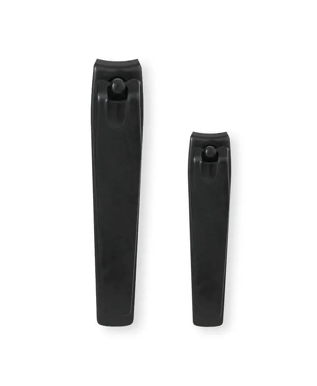 Alt view image 3 of 5 - Toenail and Fingernail Clipper Set, Nail Clippers, Grooming Tool, Black