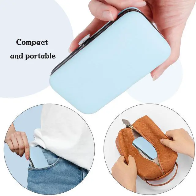 Alt view image 7 of 7 - Manicure Set 8 in 1 Nail Clipper Set,Nail Clippers,Fingernail & Toenail Clippers,Manicure Tools,Pedicure Tools,Suitable for Travel Manicure Kit,Nail Set Kit with Everything Profe (Blue)