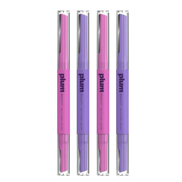 Alt view image 7 of 7 - Double-Sided Dermaplaning Razors (4-Pack) - Womens Facial Razors
