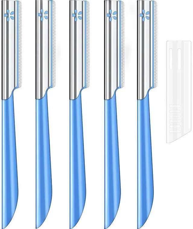 Main image of Women Facial Razor for Hair Removal - Dermaplaning Tool Peach Fuzz Trimmer, Fine Hair Remover Eyebrow Razors and Dermaplane Face Shavers Women's Exfoliating for Sensitive Skin Essential Travel