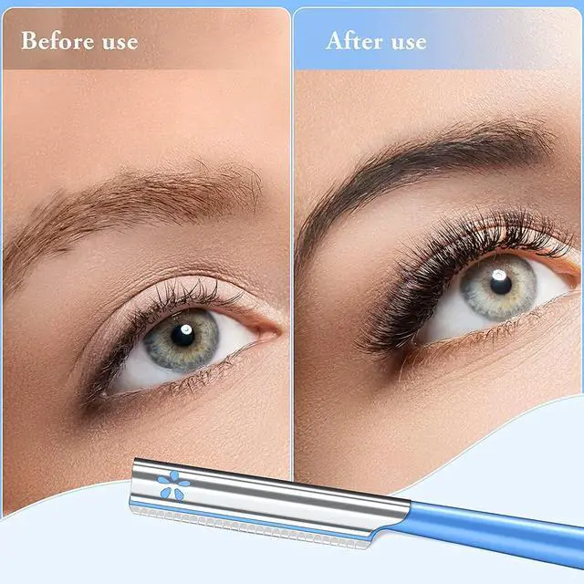 Alt view image 2 of 6 - Women Facial Razor for Hair Removal - Dermaplaning Tool Peach Fuzz Trimmer, Fine Hair Remover Eyebrow Razors and Dermaplane Face Shavers Women's Exfoliating for Sensitive Skin Essential Travel