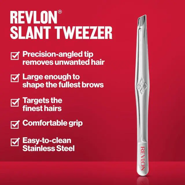 Alt view image 2 of 7 - Multipurpose Hair Removal Tweezer, High Precision Slant Tip Tweezers for Men, Women & Kids, Stainless Steel (Pack of 1)