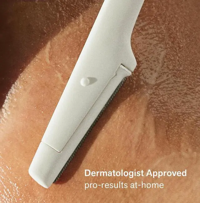 Alt view image 2 of 7 - Dermaplane Razor | Precision Eyebrow Shaper, Facial Hair Removal for Women & Exfoliation | Professional Dermaplaning Tool for Face | Plastic-Free - 3 Count