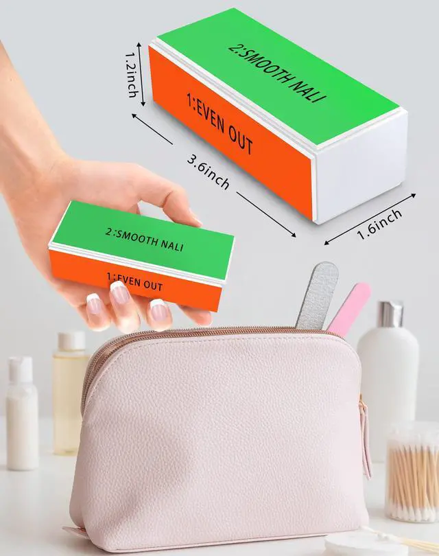 Alt view image 5 of 7 - Professional Nail Buffer Block - Ultimate Shine Nail Buffing Block with 4 Way Buffing Methods, Smooth & Buff & Shine All-in-one Buffer for Optimum Natural Nail Care, 2 Count