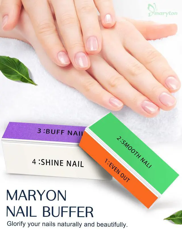 Alt view image 7 of 7 - Professional Nail Buffer Block - Ultimate Shine Nail Buffing Block with 4 Way Buffing Methods, Smooth & Buff & Shine All-in-one Buffer for Optimum Natural Nail Care, 2 Count