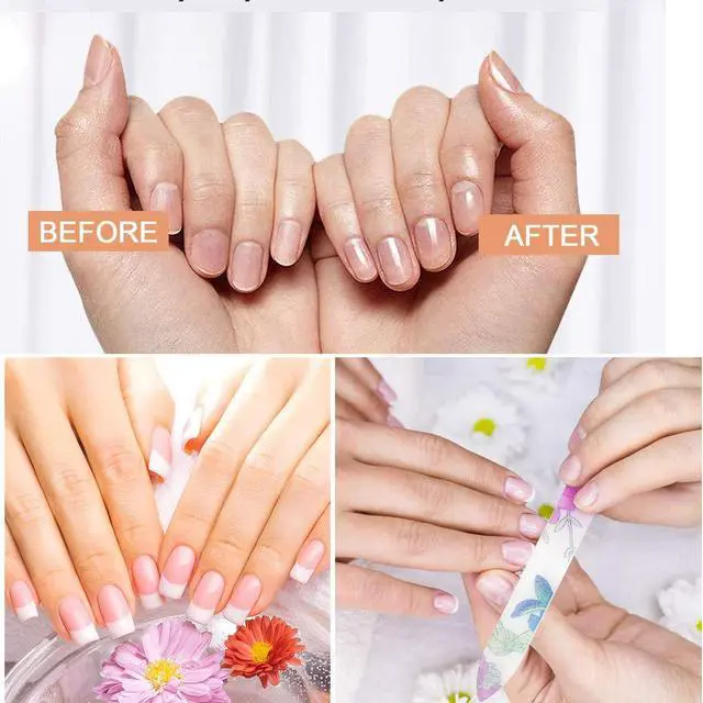 Alt view image 5 of 5 - 5 Pack Glass Nail Files with Case Crystal Glass Fingernail Files Double Sided Glass Nail File Mixed Color Manicure Set for Gentle Nail Care Christmas Gifts Stocking Stuffers for Women