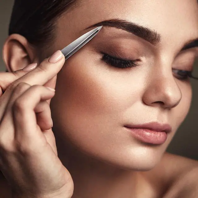 Alt view image 6 of 7 - Pointed Tweezers | High Carbon Stainless Steel Needle Nose | Fine Point Precision Hair Removal | Perfectly Aligned & Hand-Filed Sharp | Silver