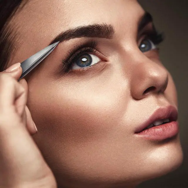 Alt view image 5 of 7 - Pointed Tweezers | High Carbon Stainless Steel Needle Nose | Fine Point Precision Hair Removal | Perfectly Aligned & Hand-Filed Sharp | Silver