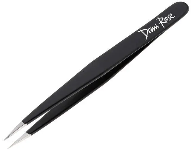 Alt view image 6 of 6 - Pointed Tweezers | High Carbon Stainless Steel Ingrown Hair Tweezer | Needle Nose Tweezers Precision Perfectly Aligned & Hand Filed Sharp Tweezers