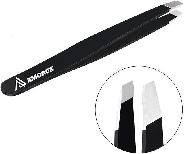 Alt view image 2 of 7 - Eyebrow Tweezers For Women Facial Hair Professional hair removal Stainless Steel Tweezers for Ingrown Facial Hair, Splinter, and Daily Beauty
