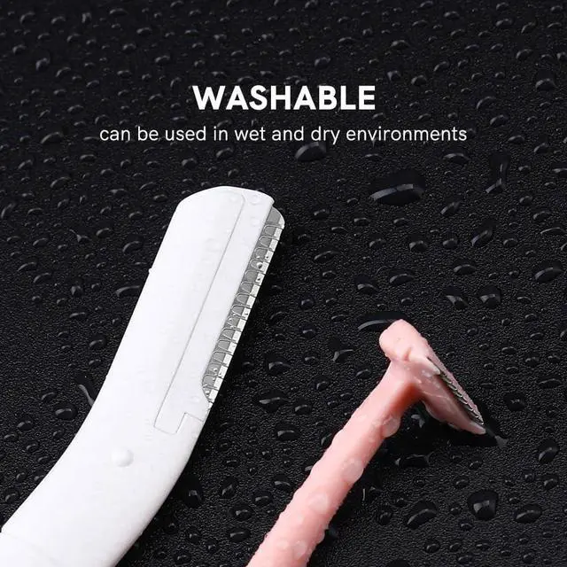 Alt view image 7 of 7 - Eyebrow Razors w/Dermaplane Razors Set - Japanese Razors - Small Face Razors for Peach Fuzz and Fine Hair, Multipurpose Exfoliating Dermaplaning Tools for Women and Men