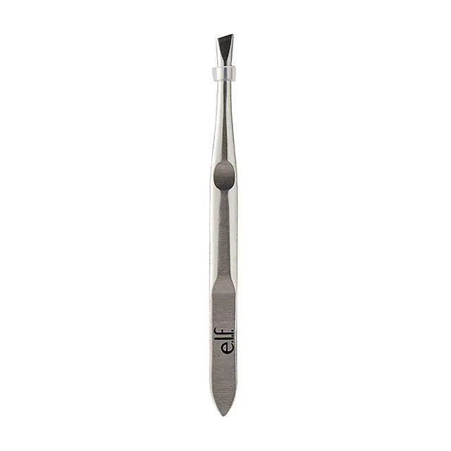 Alt view image 3 of 5 - Slant Tweezer, Professional Quality Stainless Steel, Provides a Strong Grip, Removes Hairs Accurately, Shapes, Defines, Easy To Use, Ergonomically-Designed