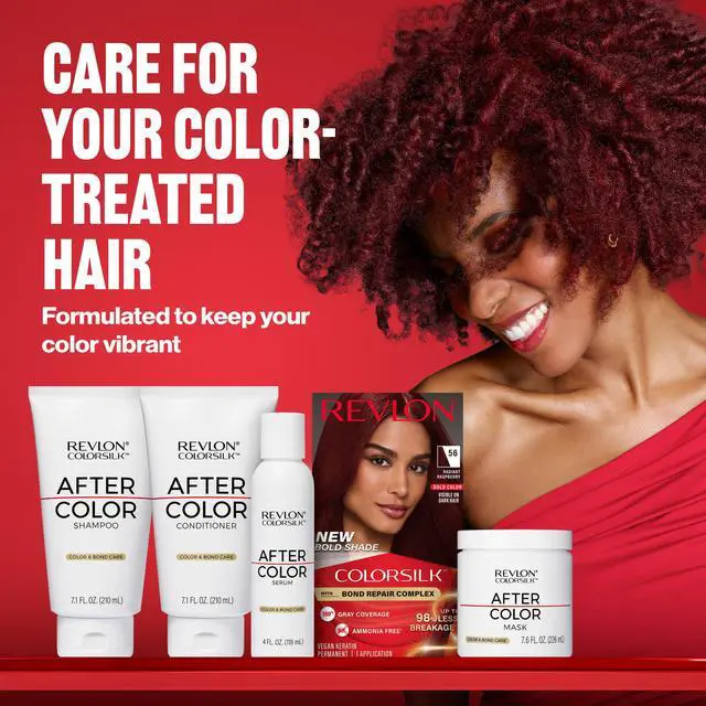 Alt view image 6 of 7 - After Color Care Mask, Vegan Keratin Hair Treatment, Bond Repair for Damaged Hair, For All Hair Colors & Types, 7.6 fl oz