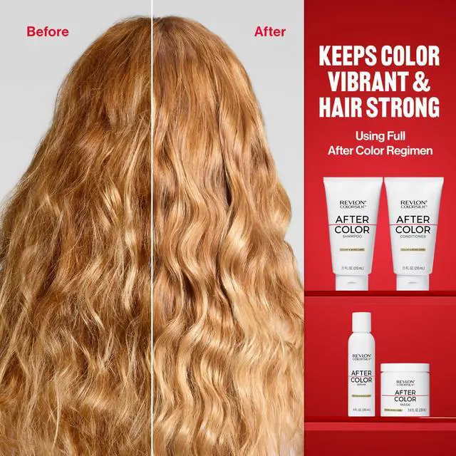 Alt view image 5 of 7 - After Color Care Mask, Vegan Keratin Hair Treatment, Bond Repair for Damaged Hair, For All Hair Colors & Types, 7.6 fl oz