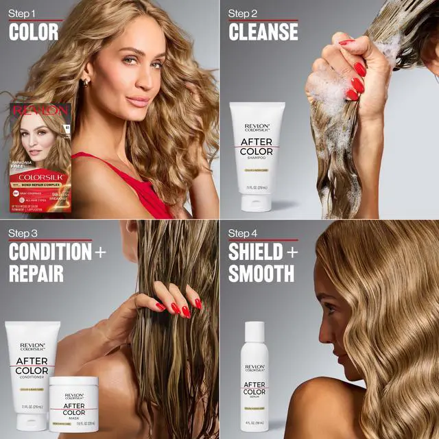 Alt view image 7 of 7 - After Color Care Mask, Vegan Keratin Hair Treatment, Bond Repair for Damaged Hair, For All Hair Colors & Types, 7.6 fl oz