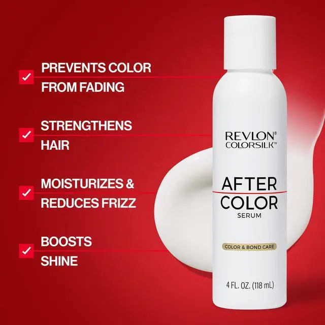 Alt view image 2 of 7 - After Color Shielding Serum, Frizz Control & Split End Repair, Hair Stregthening Treatment, For All Hair Colors & Types, 4 fl oz