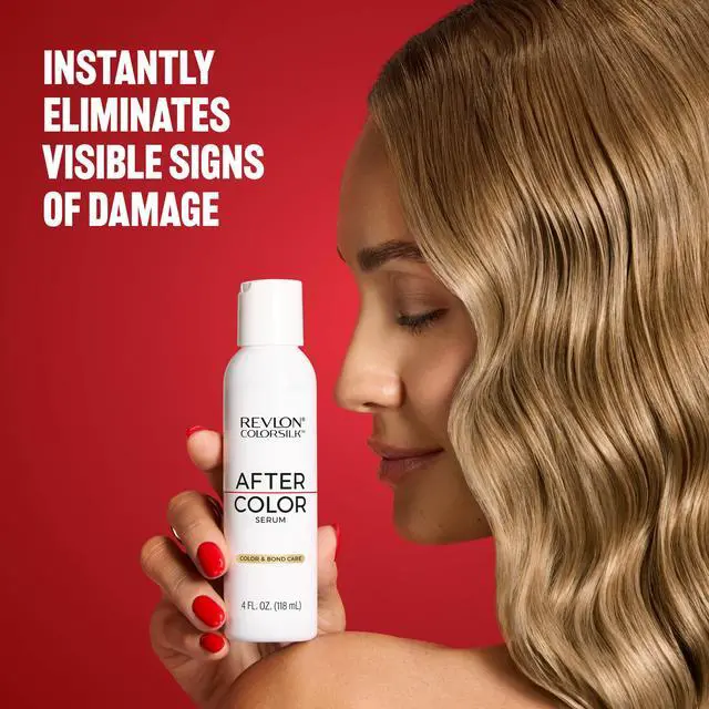 Alt view image 5 of 7 - After Color Shielding Serum, Frizz Control & Split End Repair, Hair Stregthening Treatment, For All Hair Colors & Types, 4 fl oz