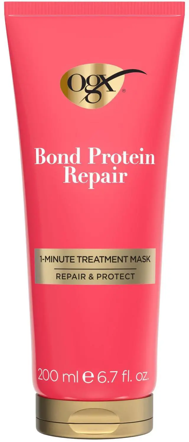 Main image of Repair & Protect Bond Protein Repair 1-Minute Treatment Mask, Deep Conditioning Hair Mask Rapidly Repairs for Shiny, Smooth Hair That Lasts Between Washes, 6.7 fl. oz