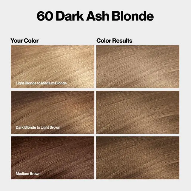 Alt view image 2 of 7 - with Bond Repair Complex, Blonde Permanent Hair Color, 100% Gray Coverage, Ammonia Free Hair Dye, Vegan Keratin, 60 Dark Ash Blonde (Pack of 3)
