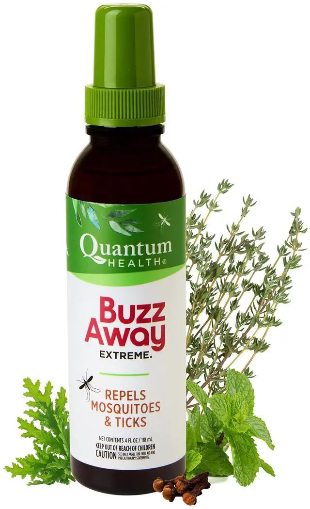 Main image of Health Buzz Away Extreme - DEET-free Insect Repellent, Essential Oil Bug Spray - Small Children and Up, Travel Friendly, 4 Fl Oz