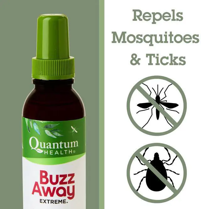 Alt view image 2 of 7 - Health Buzz Away Extreme - DEET-free Insect Repellent, Essential Oil Bug Spray - Small Children and Up, Travel Friendly, 4 Fl Oz